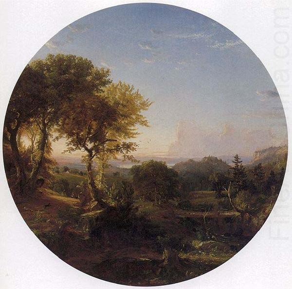 Green Mountain Scenery,, Jasper Francis Cropsey